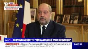 Éric Dupond-Moretti sur son procès pour prise illégale d'intérêts: "On a attaqué mon honneur"