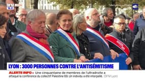 Lyon: 3.000 personnes ont défilé contre l'antisémitisme
