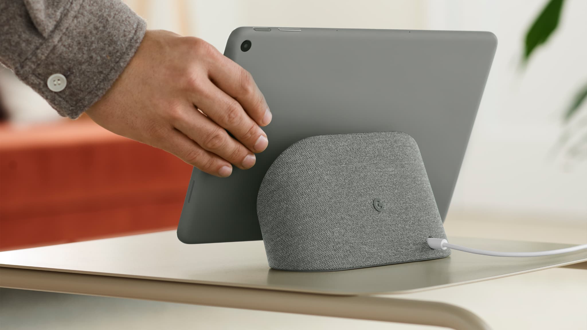 La Google Pixel Tablet sur son dock