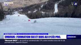 Embrun: une double formation "ski et bois"