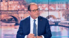 François Hollande, sur le plateau de BFMTV, samedi 17 octobre 2020.