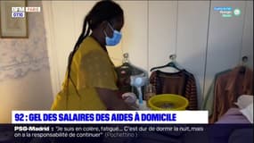 Hauts-de-Seine: gel des salaires des auxiliaires de vie