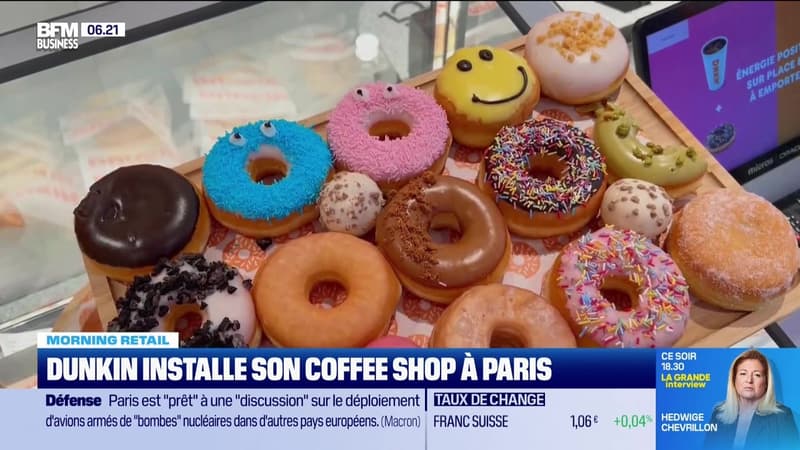 Morning Retail : Dunkin' installe son coffee shop à Paris, par Eva Jacquot - 14/05