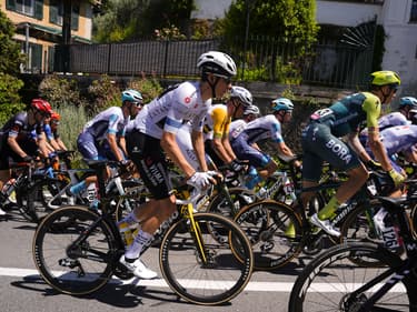 Cian Uijtdebroeks lors de la 5e étape du Tour d'Italie