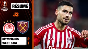 Résumé : Olympiacos 2-1 West Ham - Ligue Europa (3e journée)
