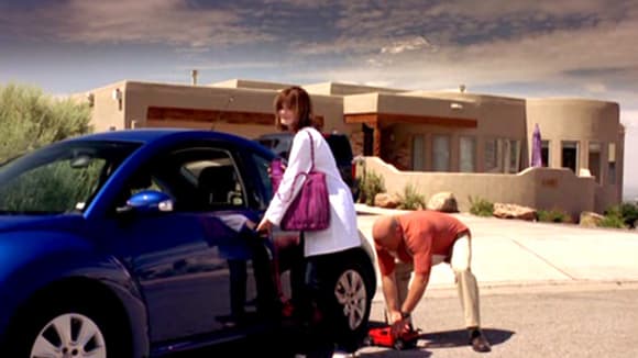 Une nouvelle bâtisse à l'architecture étonnante.