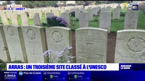 Arras: le cimetière militaire classé au patrimoine mondiale de l'Unesco
