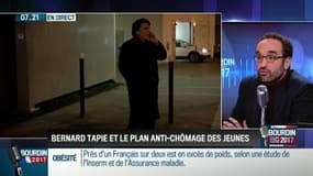 QG Bourdin 2017 : Le plan de Bernard Tapie contre le chômage des jeunes marque-t-il son retour en politique ?