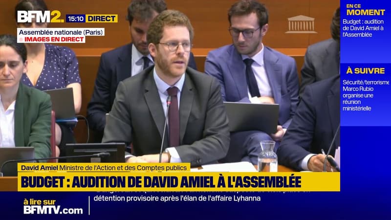 "Nous devons avoir un budget de sauvegarde républicaine", assure le ministre des Comptes publics David Amiel