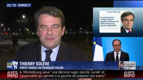 Hollande renonce à être candidat: "Le Président se rend compte du bilan de son quinquennat et de l'état de sa propre majorité", Thierry Solère