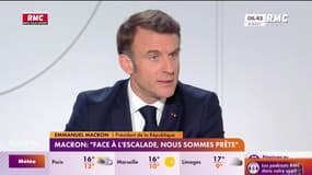 A vous de nous dire : Macron, "Face à l'escalade, nous sommes prêts" - 15/03