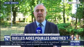Didier Guillaume: "Nous allons aider [les sinistrés] avec des exonérations"