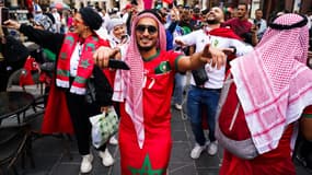 Des supporters du Maroc à Doha
