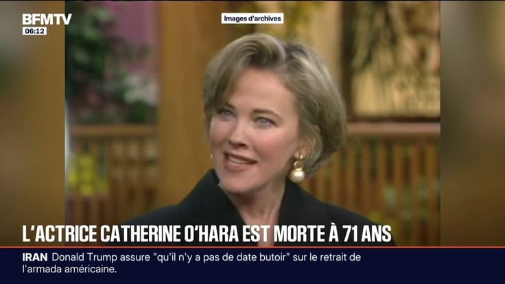 L'actrice Catherine O'Hara, ayant joué dans "Maman, j'ai raté l'avion!" et "Beetlejuice", est décédée à l'âge de 71 ans