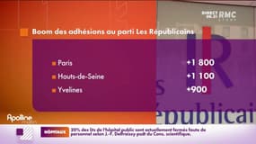 Avec 20 000 nouveaux venus en un mois, boom des adhésions au parti Les Républicains