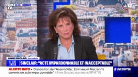 Pour Anne Sinclair, "on ne peut pas confier les clés de la France" au RN qui est un parti "xénophobe" et "fondé par des anciens collabos"