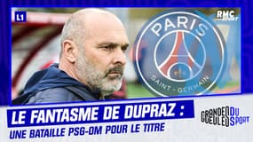 Ligue 1 : "J’ai encore envie de rêver", Dupraz "fantasme" sur une bataille PSG-OM pour le titre