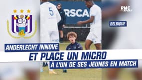Belgique : Anderlecht innove et place un micro à l’un de ses jeunes en match