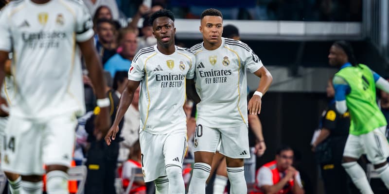 Vinicius JUNIOR et Kylian MBAPPE