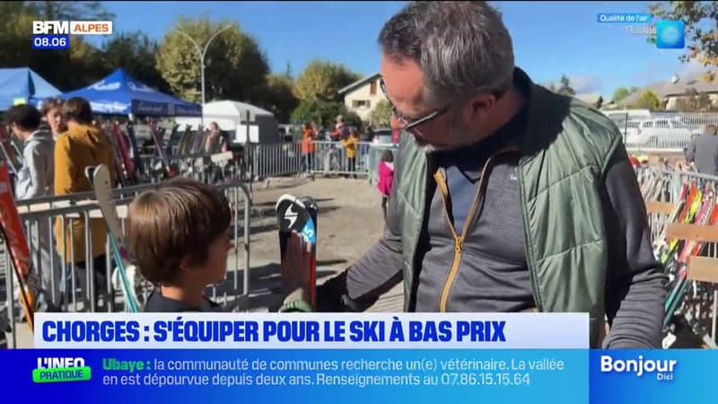 Chorges: s'équiper pour le ski à bas prix