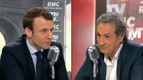 Emmanuel Macron face à Jean-Jacques Bourdin, ce vendredi