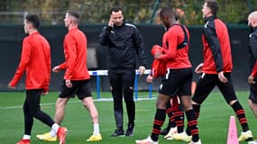 Julien Stéphan à Rennes le 20 novembre 2023