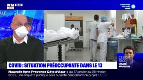 Variant Omicron: le professeur Jean-Luc Jouve craint une saturation des lits d'hospitalisations conventionnels
