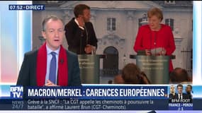 L’édito de Christophe Barbier: Macron/Merkel, carences européennes