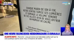 Lille: une heure silencieuse hebdomadaire à Euralille