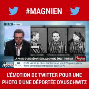 L'émotion des réseaux sociaux après la publication d'une photo d'une jeune déportée d'Auschwitz