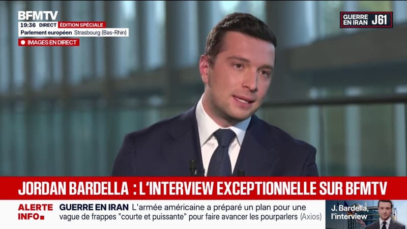 Présidentielle 2027: "Je me prépare à être chef du gouvernement", confie Jordan Bardella