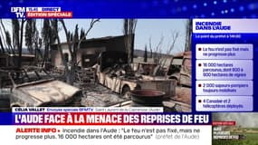 Incendie dans l'Aude: "Je n'ai plus rien", déplore Francis dont la maison a été ravagée par les flammes