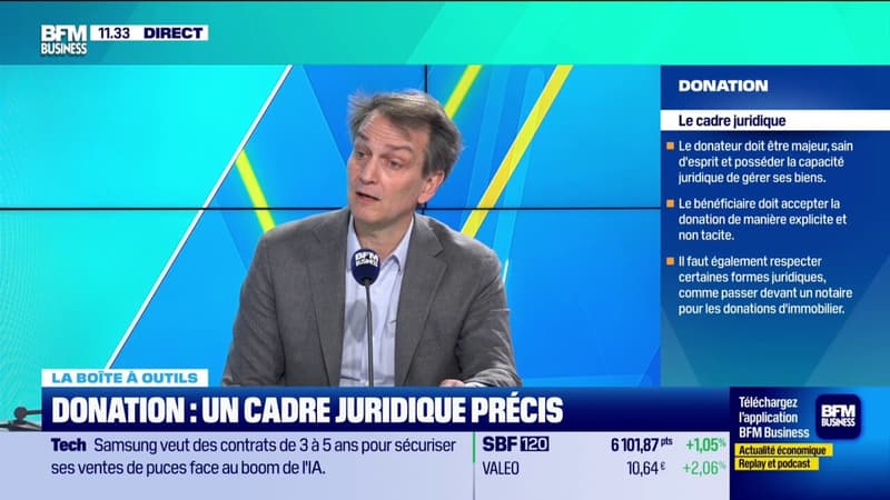 Donation : un cadre juridique précis