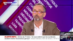 Robert Ménard: "Je suis abasourdi que les jeunes se mobilisent" contre la réforme des retraites