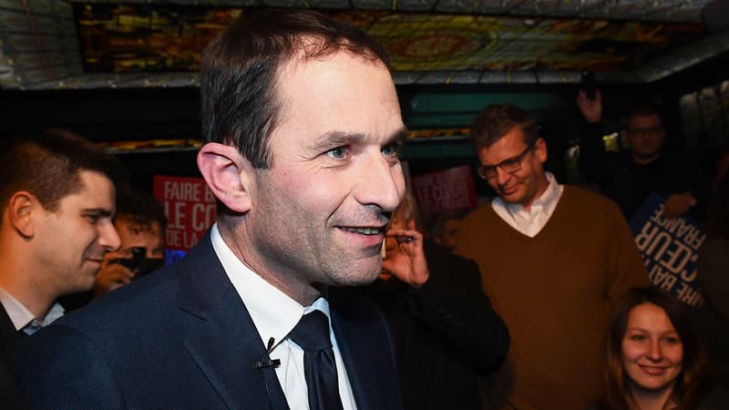 Benoît Hamon, vendredi à Marseille