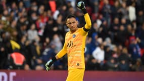 Keylor Navas avec le PSG, au Parc des Princes le 5 octobre 2019