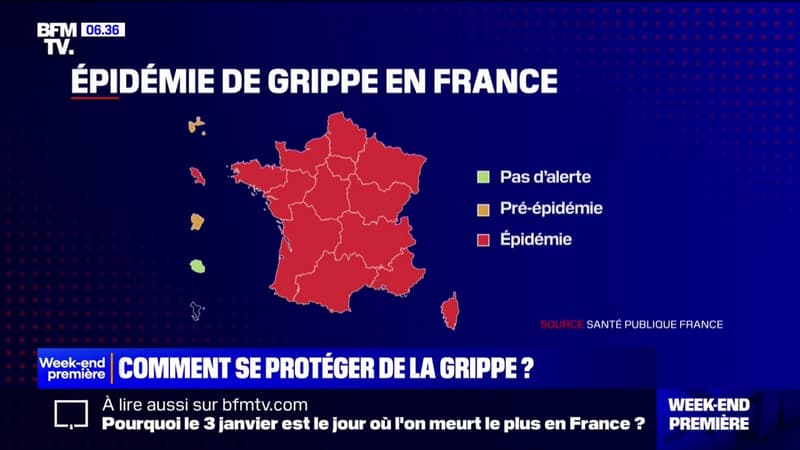 La France traverse son pic d'épidémie de grippe