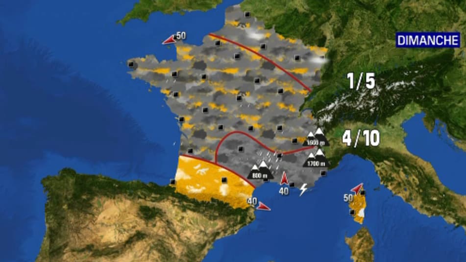 Les prévisions pour dimanche 4 décembre 