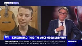 "Je lui souhaite tout mon courage": Théo, demi-finaliste de "The Voice Kids 9" dans l'équipe de Kendji Girac, réagit à la blessure du chanteur 