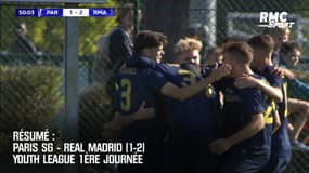 Résumé : Paris SG - Real Madrid (1-2) - Youth League J1