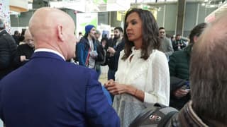 Karine Le Marchand le 26 février 2025 au Salon de l'agriculture