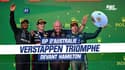 F1 / GP Australie : Verstappen s'impose devant Hamilton, résultats et classements