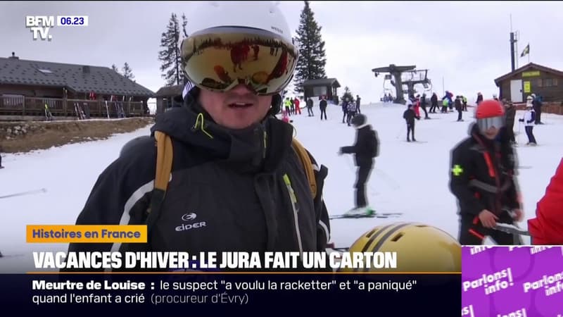 Vacances d'hiver: situation géographique, diversité des activités,... Le Jura séduit les vacanciers