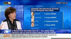 Attentats de Paris: François Hollande entame un marathon diplomatique contre le terrorisme