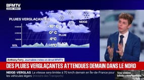 Neige-verglas: des pluies verglaçantes sont attendues ce mercredi matin dans le nord