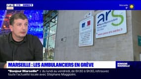 "Nous ne sommes pas considérés comme soignants": les ambulanciers de Marseille en grève