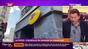 En ville aussi, des bureaux de Poste ferment