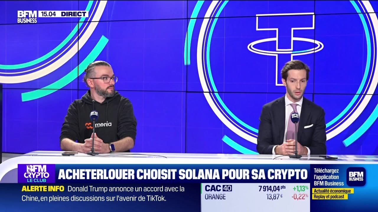 BFM Crypto, le Club : Acheter-Louer choisit Solana pour sa crypto - 15/09