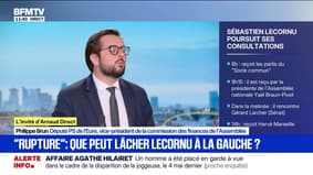 "On ne nous propose rien d'autre qu'un nouveau gouvernement macroniste", affirme Philippe Brun (PS)