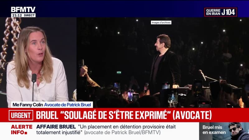 “Il n’y a pas d'interdiction pour Patrick Bruel de se produire ou de donner un concert”, assure Fanny Colin, avocate du chanteur
